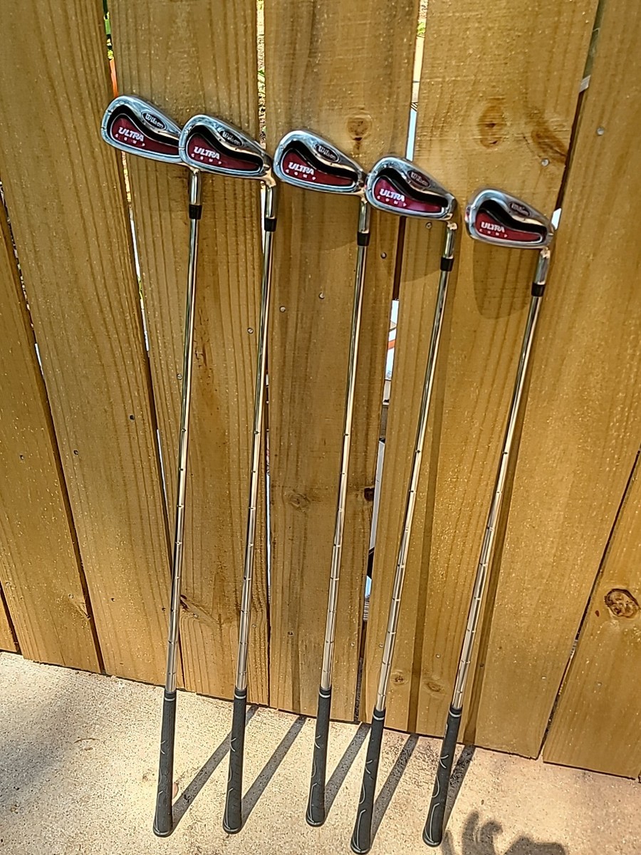 5番 うぃるそん　ウ鉱 Lot Of 5 Wilson Ultra Comp Iron Set 5-P (5,6,7,8&p) Regular