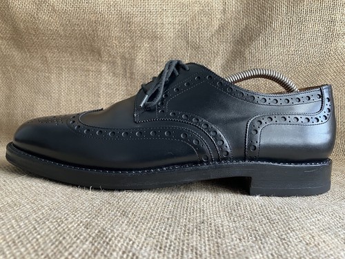 Ludwig Reiter Mens Black Leather Brogues shoes Size UK 8.5 || US 9.5 - Picture 5 of 11