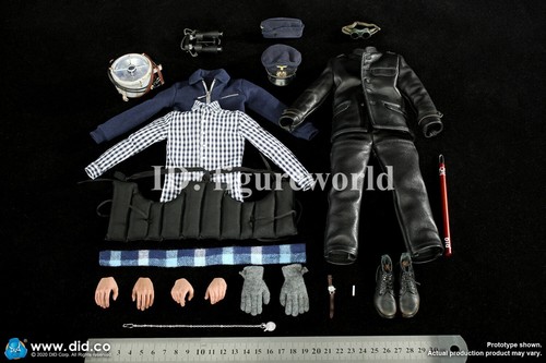 DID D80149 1/6 German U-Boat Stabsober Mechaniker Johann Action Figure Model Toy - Picture 24 of 24