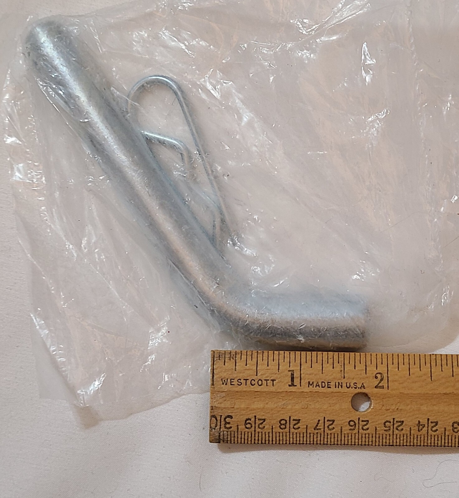 4" Trailer HitchBent Pin & Clevis Clip Ball Mount Car Accessory Stainless Steel 