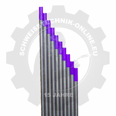 Wolframelektrode Abicor Binzel E3  lila (1,6-3,2 mm) WIG Nadel Tungsten