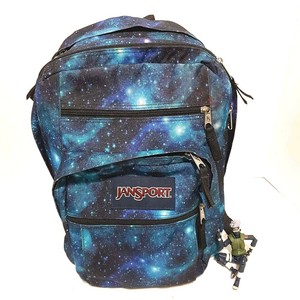 galaxy print backpack