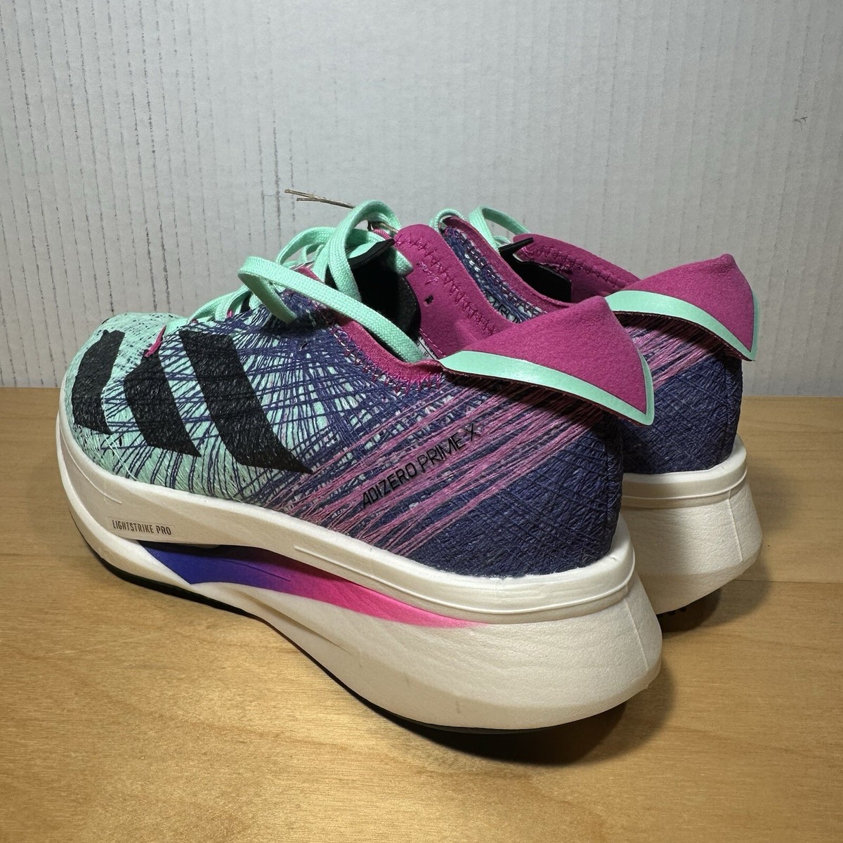 Men Sz 4 / Women 5 - Adidas Prime X Strung 'Pulse Mint