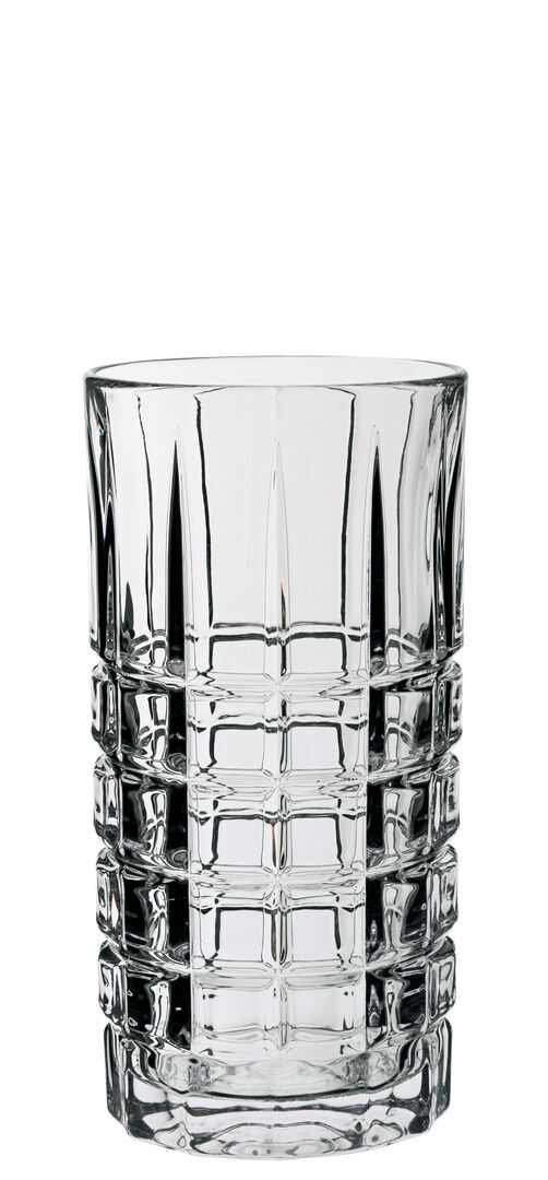 Deco Hiball Tumbler Glass Clear Glassware Drinking 13.75Oz (39Cl) Pack Of 6