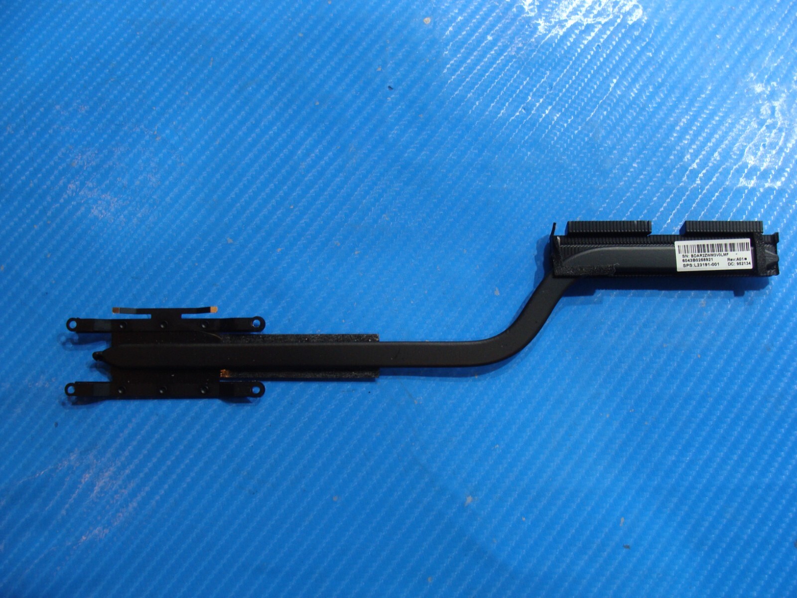 HP 14” 14-dk1032wm Genuine Laptop CPU Cooling Heatsink L23191-001 
