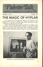 Vol. 1 No. 1 Winter 1967 Palette Talk Magazine