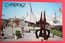 Federal Republic of Germany Pavilion Expo 67 Montreal Canada - Unused Postcard