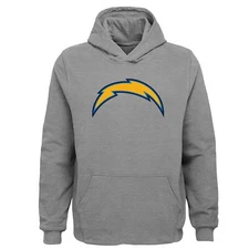 Outerstuff Youth Boys Los Angeles Chargers NFL Primary  Logo Fleece Hoodie