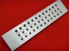 Tungsten Carbide Wire Drawplate For Jewelry Making Round 0.26-2.20mm 36 Hole ir