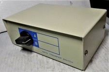 Manual 2 way 4 Way Data Transfer Switch Box RJ45 RS-232 Parallel Port