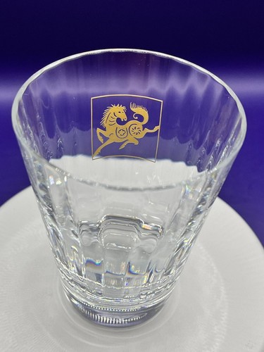 BACCARAT Crystal HORSE Mille Nuits Tumbler Juice Whiskey Glass Limited - Picture 6 of 13