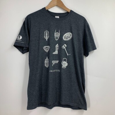 Gildan E3 2016 Gaming Expo DC Injustice 2 Promo Short Sleeve Shirt Size L