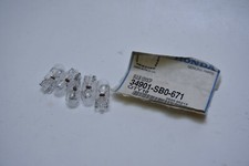 Honda Bulb 34901-SB0-671 Qty:5 12V 5W 3CP Dealer Shop Bulk Lot of FIVE (5)