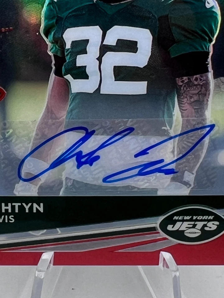 Ashtyn Davis - 2020 Donruss Optic Rookie #145 Red Prizm Auto /50 NY Jets RC SP - Image 2 of 4