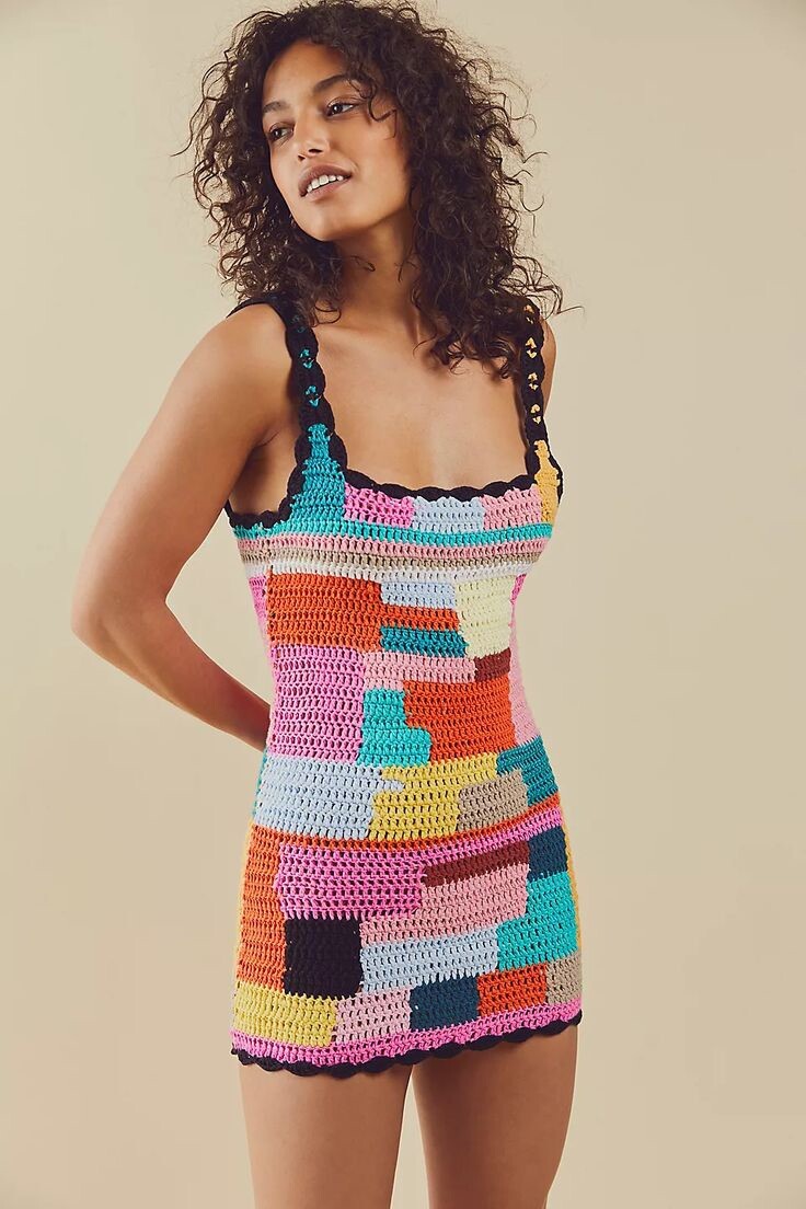 NWT Tach Meryl Crochet Mini Dress Size L Z78-32 | eBay NWT Tach Meryl Crochet Mini Dress Size L Z78-32 | eBay