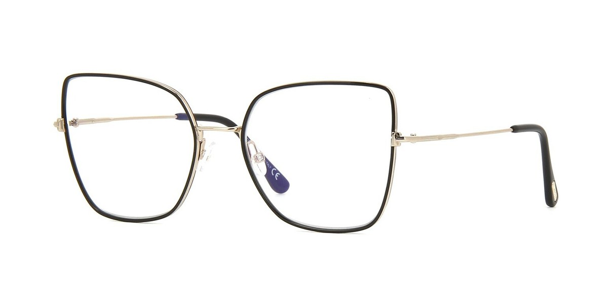 Tom Ford FT 5630-B BLUE BLOCK Black Gold (001) Eyeglasses