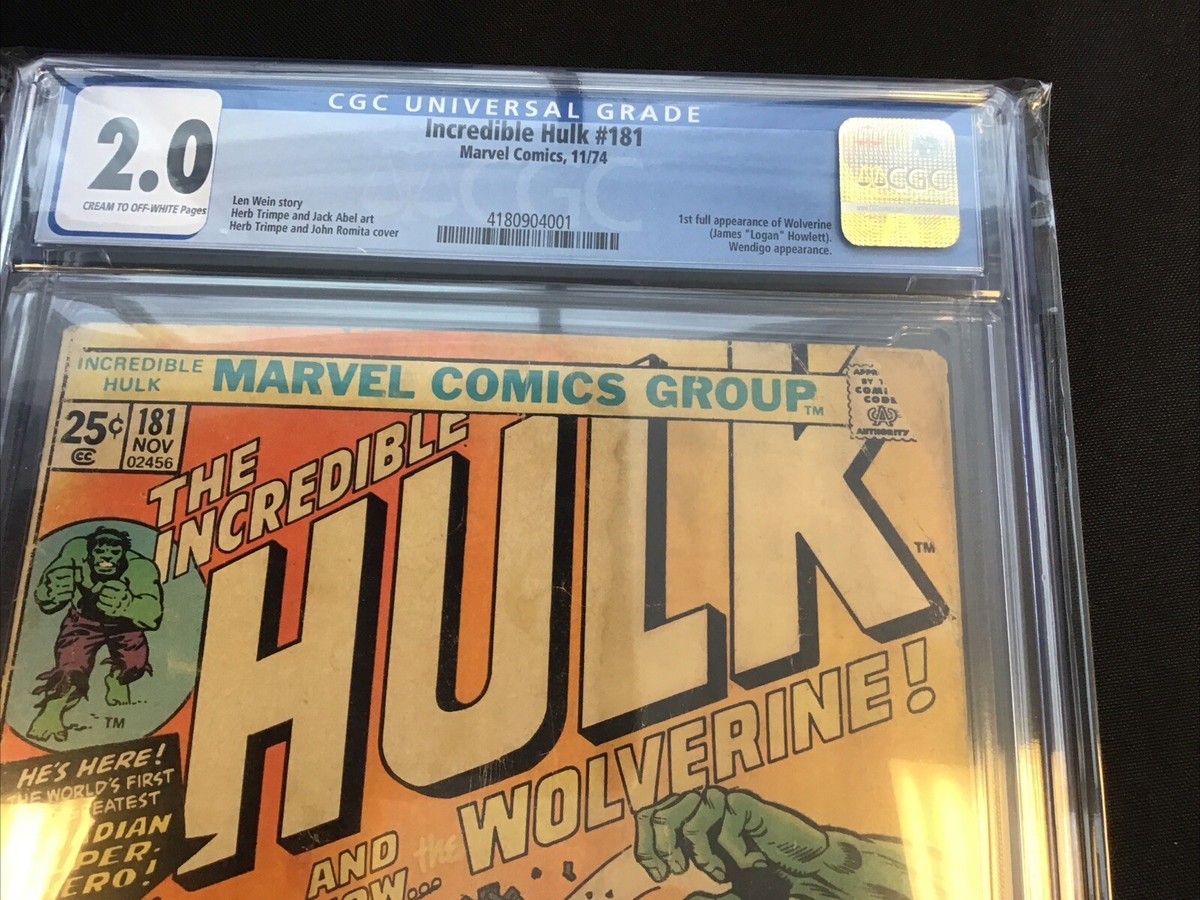 The Incredible Hulk #181 ( 1974) 1st Full Appearance Of
