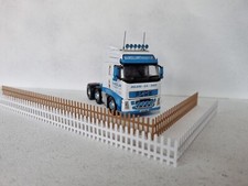 1/50 Scale Picket Fencing With Gates "Various Colours"