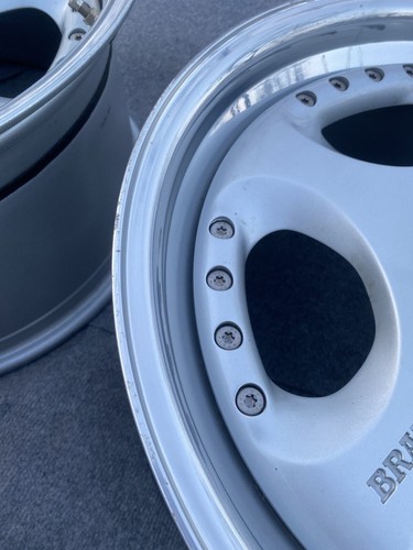 Mercedes Brabus Monoblock IV, 3 Piece Split Wheels Set 18x9.5/10.5 J Super Rare - 第 18/21 張圖片