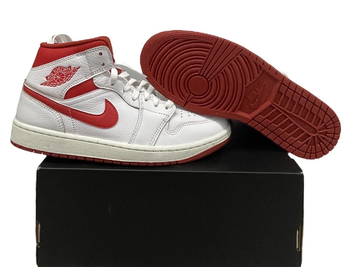 新品NIKE AIR JORDAN 1 MID SE FJ3458-160 FJ3458-160 Nike Air Jordan 1 Mid SE Dune Red (Men's) | eBay