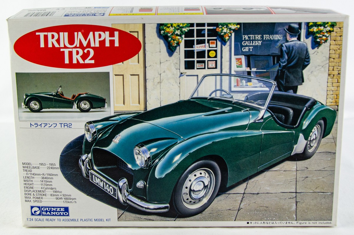 GUNZE TRIUMPH TR2 Le Mans プラモデル Amazon.co.jp: Gunze Industrial Triumph TR2 Le Mans Plastic