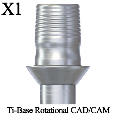 1pcs Dental Rotational CAD/CAM Library Ti-Base Hex MIS Compatible ...