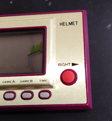 in hand] nintendo game watch helmet cn-07 | eBay