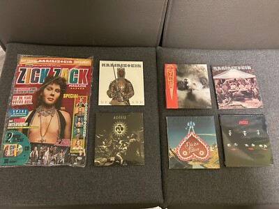 Rammstein Maxi Singles 7 Stück Neu verschweisst