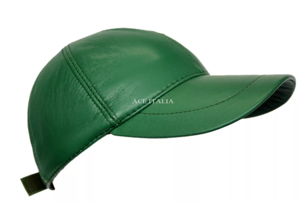 Mens green store baseball cap