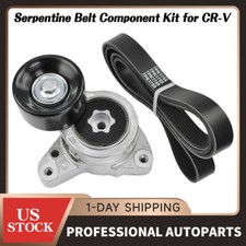 Serpentine Belt Component Kit for 07-09 Honda CR-V 04-06 Acura TSX 2.4L