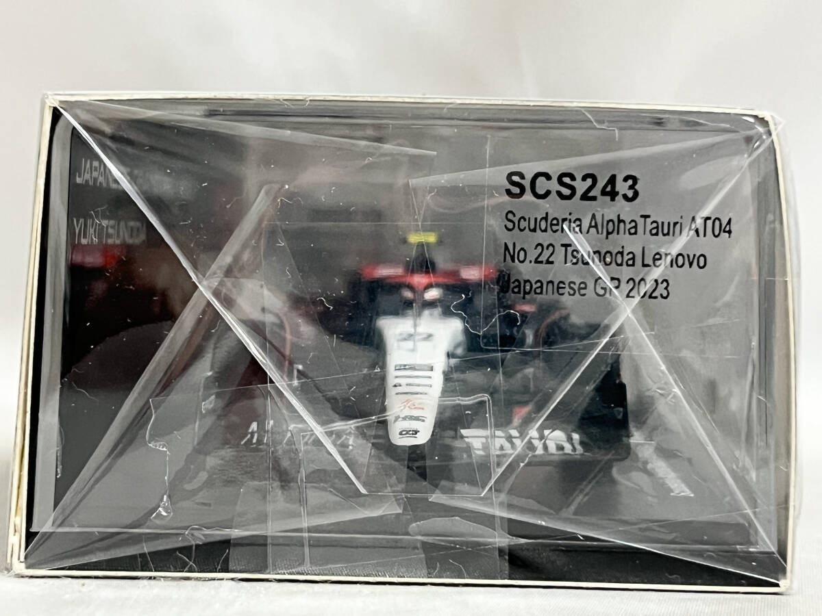 ミニカー Scuderia Alpha Tauri AT 04 Japanese GP Suzuka Circuit Limited 1/43 Scuderia Alpha Touri At04 2023