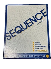 SEQUENCE Classic Original Game with Folding Board, Cards and Chips