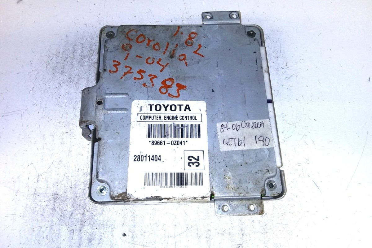 89661-0Z041 Toyota Corolla 2005-2006 ecu ecm computer | eBay
