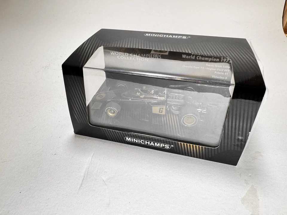 Emerson Fitipaldi Campeón del Mundo 1972 Minichamps 1:43 Foto 2 de 4