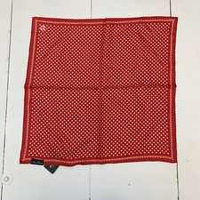 Fraas Red 20x20 Square scarf