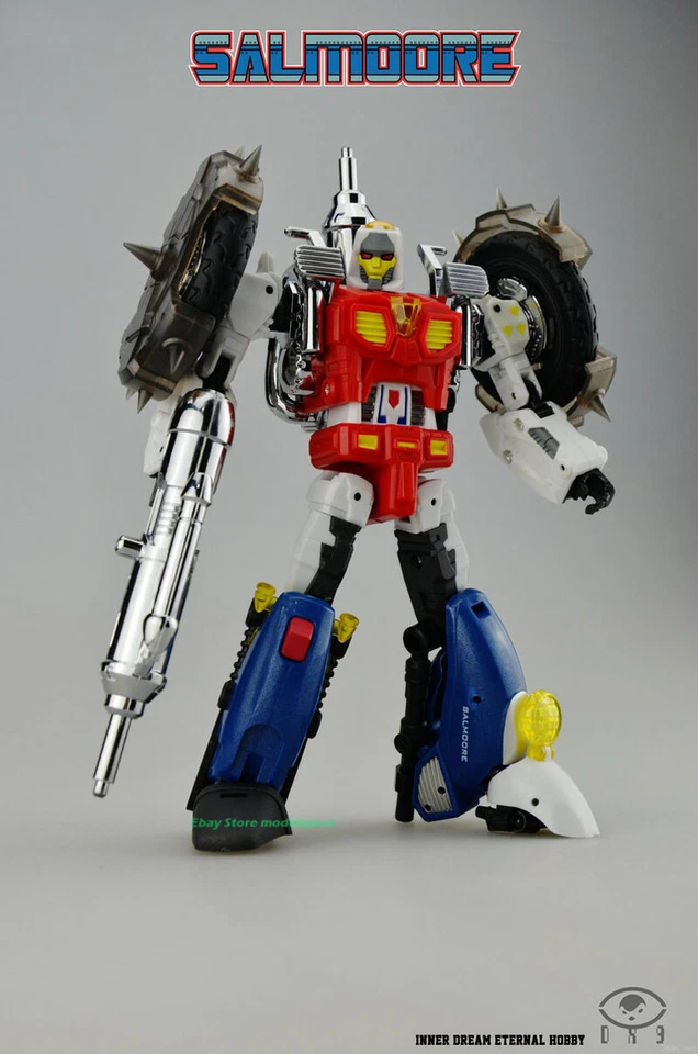 DX9 TOYS DX9 D02 Salmoore Transforming Toy Action Figure In Stock - Image 3 of 4