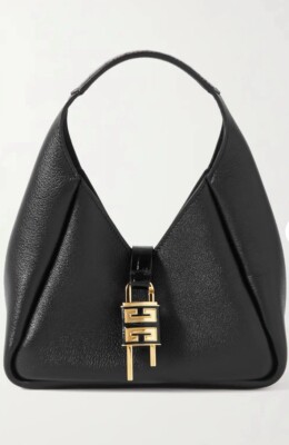 Givenchy Mini G Hobo Bag Black And Gold