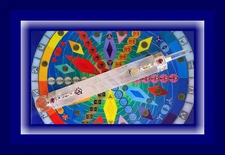 CRYSTAL WAND, CRYSTAL QUARTZ WAND With QUARTZ POINT, OM MANTRA WAND, Chakra Wand