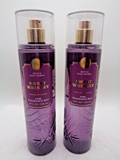 2 x Bath  Body Works SWEET WHISKEY Fine Fragrance Mist Spray 8 oz each