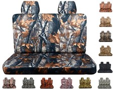 Cubiertas de asiento de auto para camioneta Dodge Dakota 90-96 banco delantero con reposacabezas separados