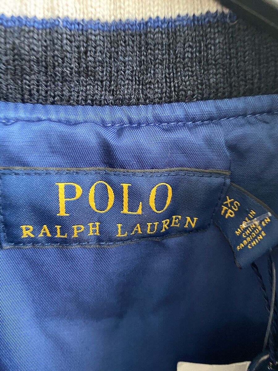 Polo Ralph Lauren Chairman Varsity Tiger Satin Souvenir Polo Ralph Lauren Chairman Varsity Tiger Satin Souvenir