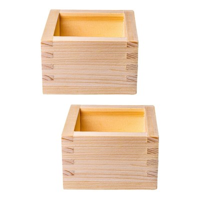 Cypress Tassen Holz Sake Cup Masu Japanischen Sake Tassen Sake Masu