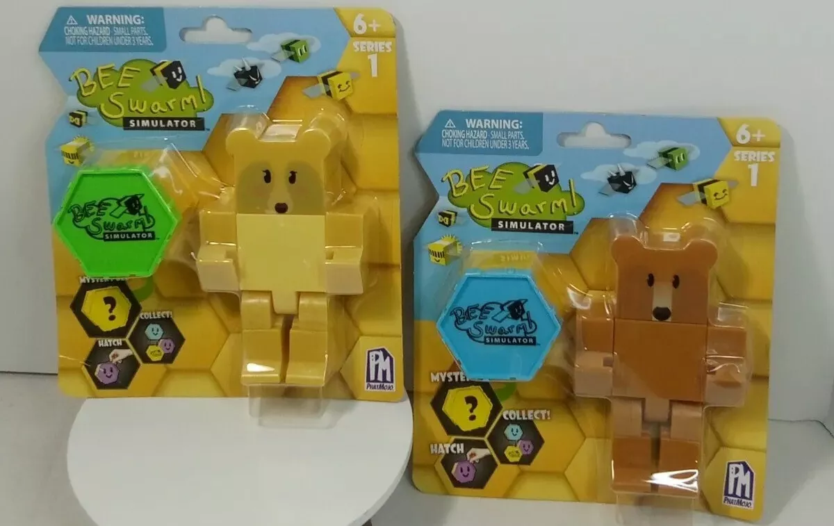 BEE SWARM Simulator ~ from ROBLOX GAME ~ Comes w/ BEAR & MYSTERY BEE~  NEW IN BOX