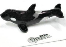 Little Critterz Miniature Porcelain Animal Figure Orca Whale "Seawolf" LC203