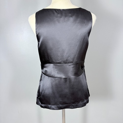 Robert Rodriguez Silk Tank 8 Y2K Babydoll Lace Whimsigoth Feminine Going Out - Picture 3 of 11