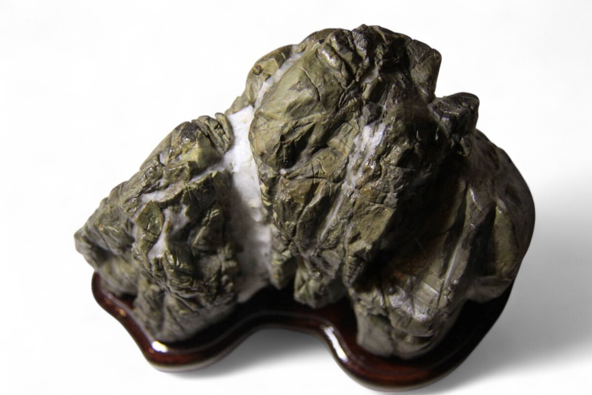 Suiseki Viewing Stone Bonsai ornamental stones rock Abekawa Stone