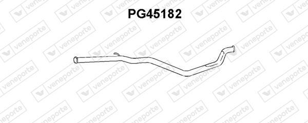 Tuyau d'échappement pour Peugeot 405 II et Break 1.9 D en acier aluminisé