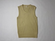 1970s Mens Acrylic Sweater Vest Size Medium Vintage Retro Nerd Geek Hipster