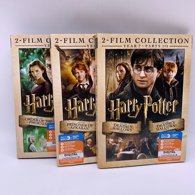Harry Potter Film Collection DVD Lot of Years 4,