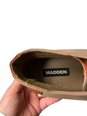 Steve Madden M-Devlyn Chukka Boots 11.5 M Gray Faux Leather  display picture 2